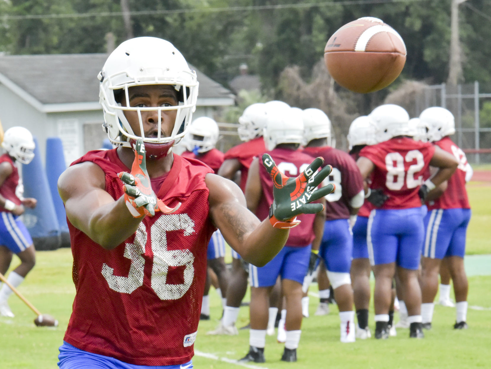S.C. State holds first practice